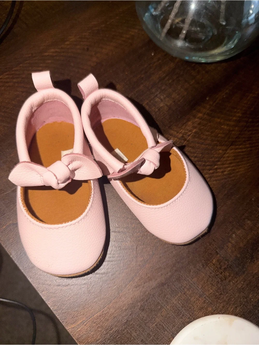 Classic Pink Baby Mary Jane Shoes
